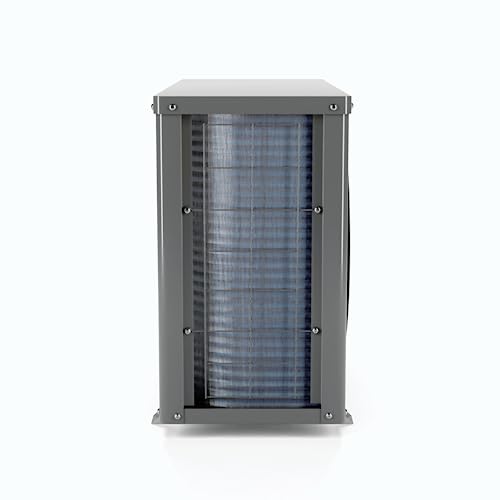 FibroHeat FibroPool Swimming Pool Heat Pump FH255 55,000 BTU Gray