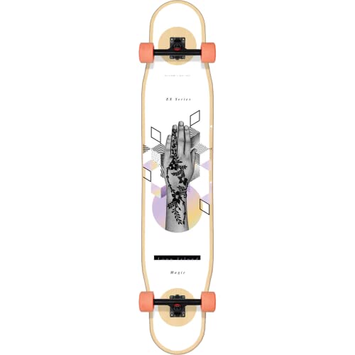 Long Island Longboards Magic Flex2 Fiberflex Complete Longboard 9.5x46