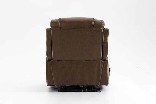 FANYE Electric Power Lift Chair with Massage and Heat Brown F