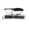 Summerset Grills Eevelle Premium Bimini Pontoon Top 54" H Black