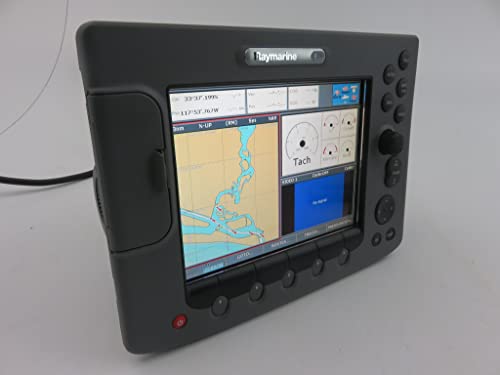 Raymarine E02011 E80 8.4-Inch Waterproof Navigation Display and Marine GPS/Chartplotter with Fishfinder