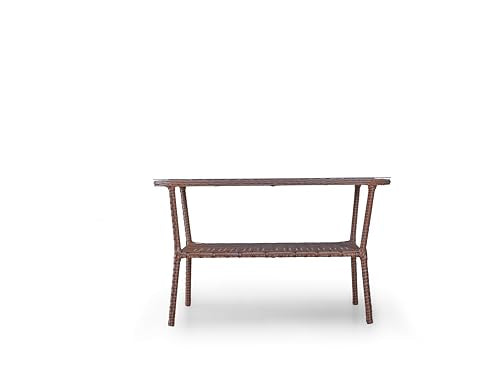 Angora Dinamic Rattan Outdoor Furniture Set – Stylish Garden Patio Set with Table, Double Chair, 2 Single Armchairs, Brown