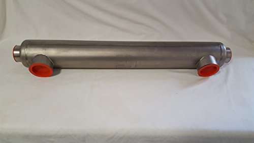 Badgerpipe Titanium Tube and Shell Heat Exchanger 1200 SS