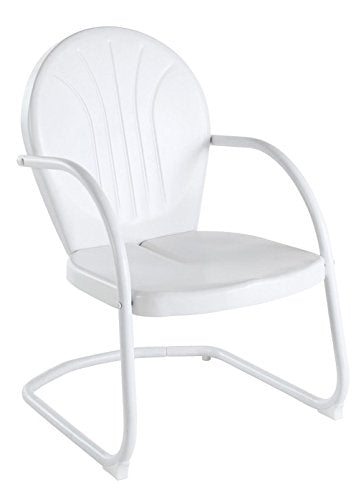 Crosley Furniture Griffith 5-Piece Outdoor Dining Set for 4 White