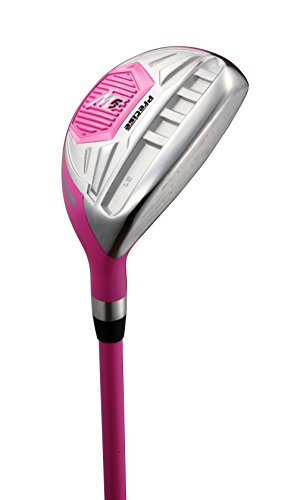 PRECISE Ladies Pink Right Handed M5 Golf Club Set, Includes: Driver, Wood, Hybrid, Irons, Putter, Pink