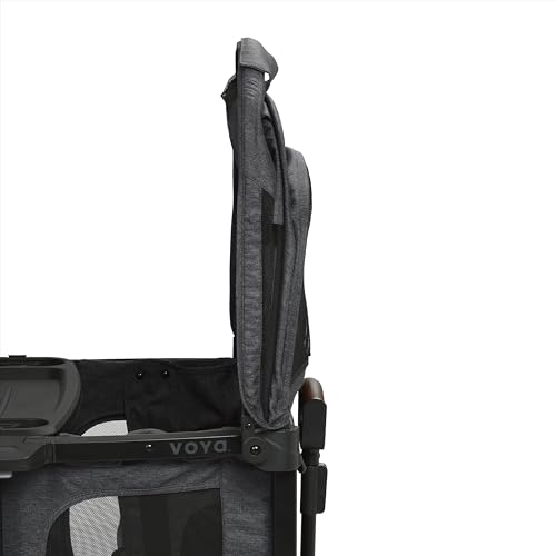 Radio Flyer Voya XT Quad Stroller Wagon 4-Seater Gray