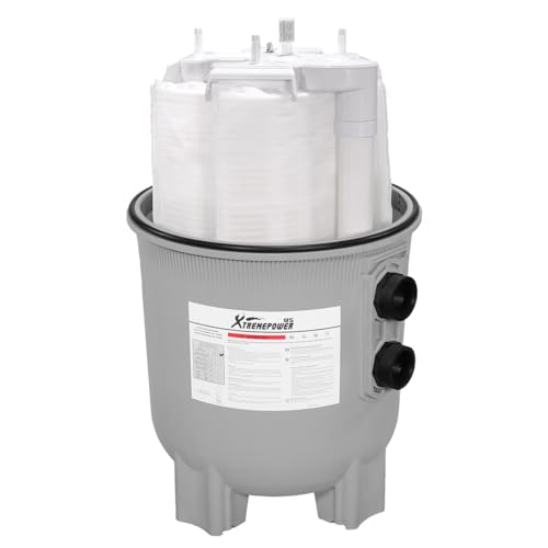 XtremepowerUS Pool Filter In-Ground Spa DE 48 Sq. Ft. 96 GPM