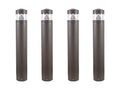 Solus LED Landscape Light Bollard 4-Pack 39" Bronze