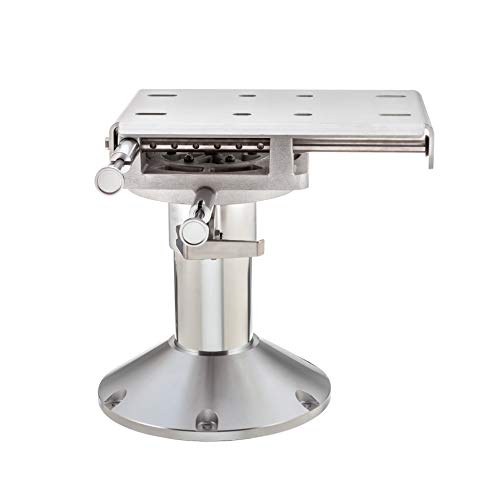 Garelick Pedestal Seat Base 14 3/8-18 3/8-Inch Silver