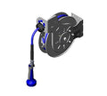 T&S Brass Hose Reel with Spray Valve, Epoxy Coated, 3/8" x 15'