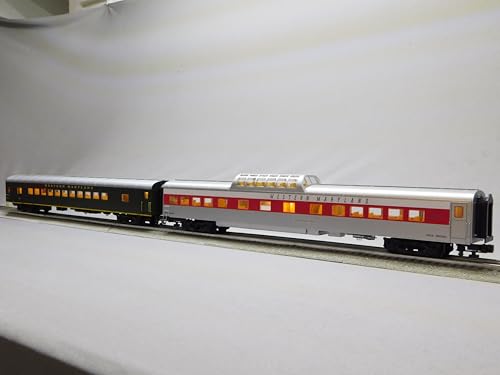 Lionel Western Maryland Scenic RR O Gauge Passenger Car 2-Pack Multi Colored