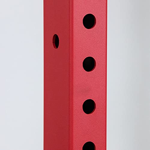 Titan Attachments T-3 Series Red Short Power Rack 36in Depth 1,100 LB Capacity