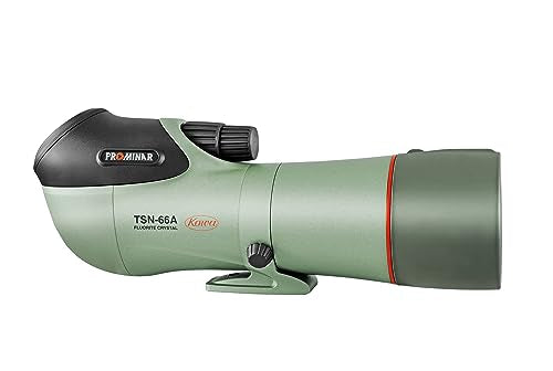 Kowa TSN-66A PROMINAR Pure Fluorite Spotting Scope Body Angled Green