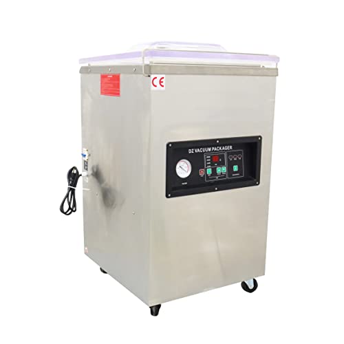 INTSUPERMAI Single Chamber Vacuum Packaging Machine DZ450 Stainless Steel Sealer 110V