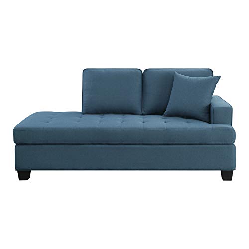 Lexicon Fernleaf Chaise Lounge Blue