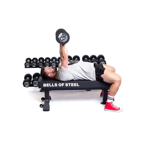 Bells of Steel Urethane Dumbbells Set - 140lb Pair