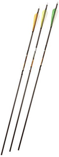 Gold Tip Velocity Hunter 300 Arrows with 4-Inch Vanes 72 Count Black