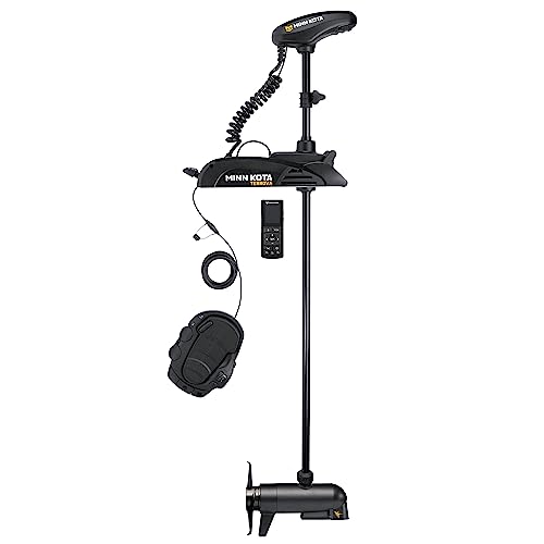 Minn Kota Terrova 112 lb Thrust 60" Shaft MEGA Down Imaging Wireless Remote Black