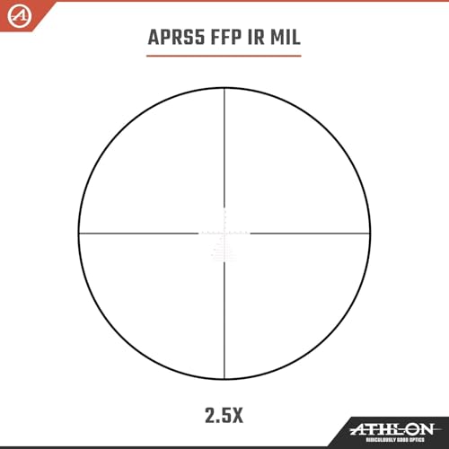 Athlon Optics Ares BTR GEN2 2.5-15x50 Side Focus FFP APRS5 IR MIL Black