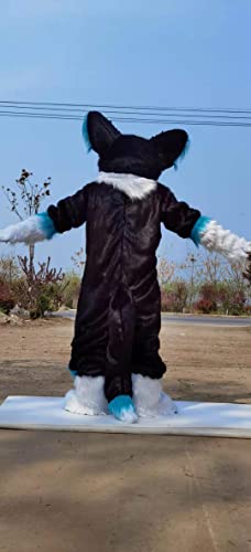FurryMascot Original Husky Dog Fursuit Fullsuit White