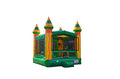 JumpOrange Amazon River Commercial Bounce House with Blower Green
