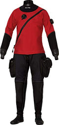 Bare Women's Expedition HD2 Tech Drysuit Medium Red