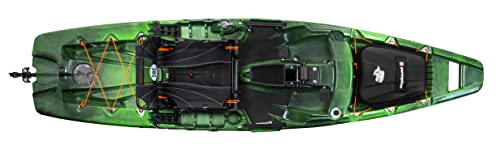 Perception Kayaks Showdown 11.5 - Sit on Top Pedal Drive Fishing Kayak - Moss Camo
