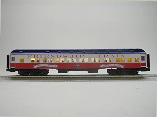 LIONEL TRAINS Friendship Train 18" Sleeper Car 2 Pack O Gauge Red White Blue