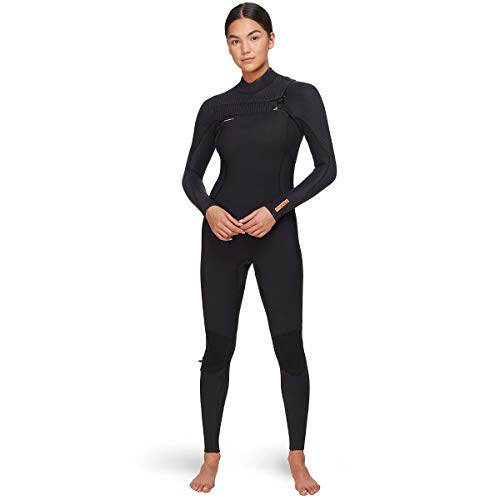 O'NEILL Women's Hyperfreak 3/2Mm Chest Zip Full Wetsuit Black/Black
