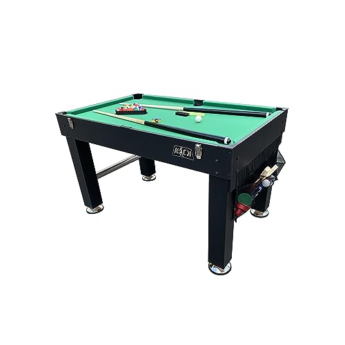 KICK Tetrad 55" 4-in-1 Multi Game Table Black