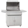 Blaze Outdoor Products 32-Inch Stainless Steel Charcoal Grill with Adjustable Charcoal Tray
