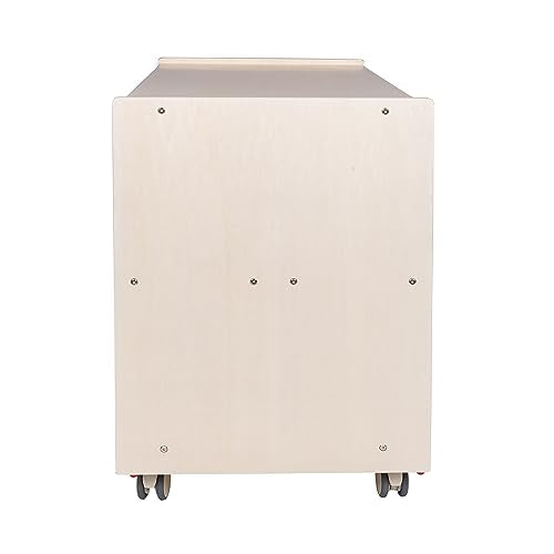Angeles Double-Sided Storage Bookshelves Wooden
