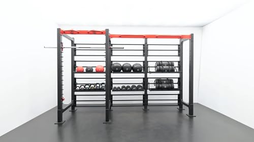 BK BodyKore Storage Rack VFCR1701D Silver Black
