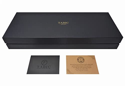Tabic Brass Tide Clock with Traditional Barometer & Thermometer on English Oak Mount