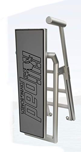 Lillipad Diving Board Pack with SEADEK Foam Silver Anodized Storm Grey Undermount