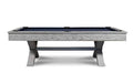 Empire USA Manhattan Slate Pool Table 8FT with Premium Billiard Accessories Whitewash
