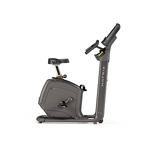 Matrix Fitness U30 Upright Bike with XER Console Black/Yellow