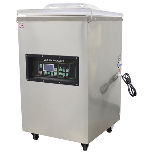 HQHAOTWU Commercial Vacuum Sealer Stainless Steel 17.7-Inch DZ450