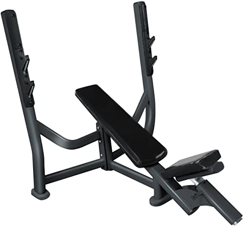 French Fitness FFB Black Olympic Incline Bench