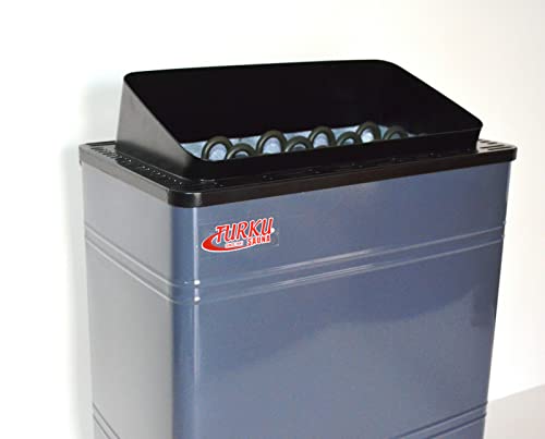 TURKU 6KW Wet & Dry Sauna Stove with Built-in Knob Controls
