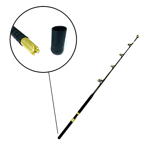 EAT MY TACKLE 80 Wide 2 Speed Fishing Reels on Blue Marlin Tournament Rods (4 Pack)