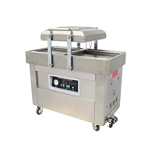 LGXEnzhuo Double Chamber Vacuum Packaging Machine Off-White