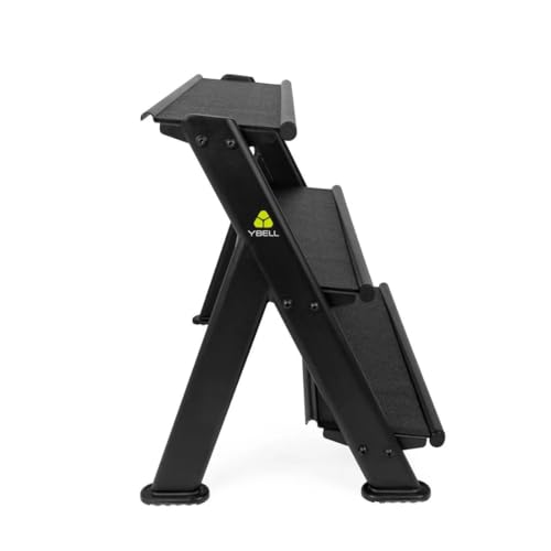 YBell TRX Horizontal Rack 12-YBell Capacity Black