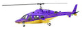 HUIKDY RC Helicopter 800 Size Bell222 Fuselage V2 KIT Purple