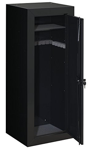Stack-On 22-Gun Security Cabinet with Foam Barrel Rests Black
