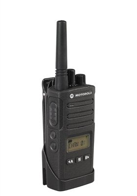 Motorola Solutions 2 Pack RMU2080D Radios with Speaker Mics Black