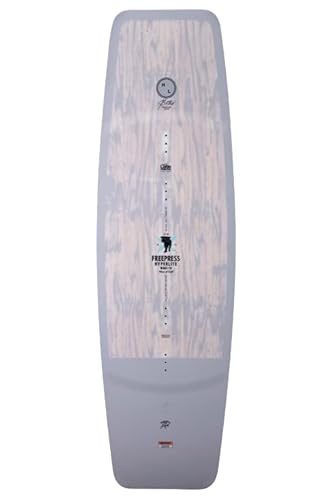 Hyperlite Freepress Mens Wakeboard Grey/Blue 148cm