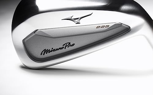 Mizuno Pro 223 Golf Iron Set Left Hand Steel Shaft Stiff Flex Chrome