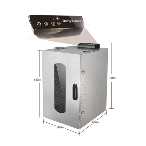 Yokoma 20-Layer Food Dehydrator for Fruits, Vegetables, and Pet Treats 110V
