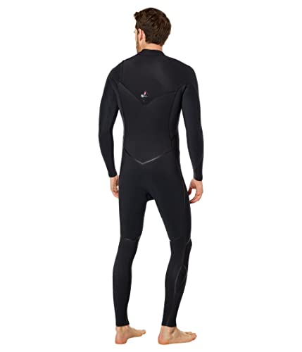 O'Neill Hyperfreak Fire 3/2mm+ Chest Zip Fullsuit A00-Black-Black